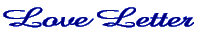 Love Letter 